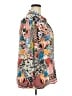 Shana Print Orange Long Sleeve Blouse Size XXL - photo 4