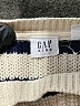 Gap Kids 100% Cotton Stripes Ivory Pullover Sweater Size L (kids) - photo 3