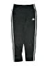 Adidas 100% Polyester Gray Track Pants Size L (kids) - photo 1