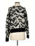 Ulla Johnson Animal Print Black Wool Pullover Sweater Size S - photo 1