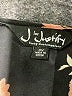 J for Justify 100% Polyester Floral Black 3/4 Sleeve Blouse Size 3X - photo 7