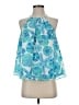Lilly Pulitzer For Target 100% Polyester Blue Sleeveless Blouse Size XS - photo 1
