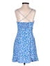 Zara Hearts Blue Casual Dress Size XS - photo 2