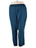 Catherines Solid Blue Active Pants Size 5X - photo 1