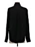 Everlane 100% Polyester Solid Black Long Sleeve Blouse Size 4 - photo 2
