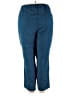 Catherines Solid Blue Active Pants Size 5X - photo 2