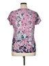 One World Pink Short Sleeve Blouse Size XL - photo 2