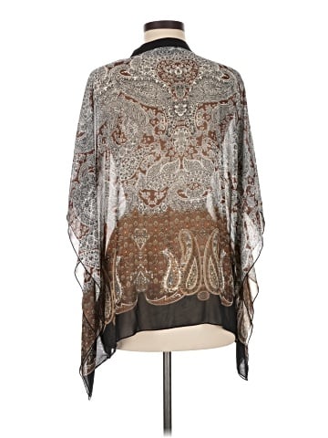 Susan Graver Short Sleeve Blouse (view 2)