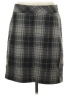 Eddie Bauer Plaid Gray Casual Skirt Size 10 - photo 1