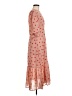 Louche 100% Polyester Hearts Orange Casual Dress Size 8 - photo 4