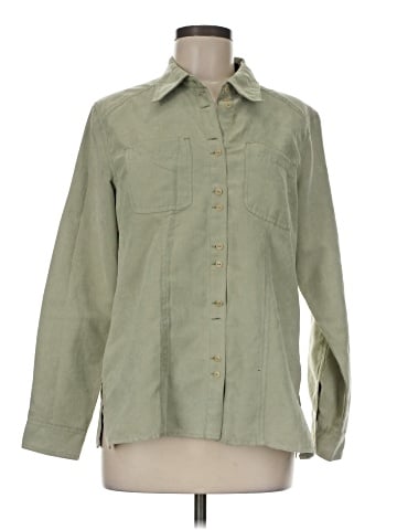 Lemon Grass Long Sleeve Blouse (view 1)