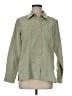 Lemon Grass 100% Polyester Green Long Sleeve Blouse Size M - photo 1