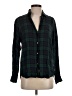Grayson 100% Lycra Plaid Green Long Sleeve Button-Down Shirt Size Sm (2) - photo 1