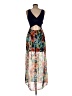 Le Lis 100% Polyester Floral Black Casual Dress Size M - photo 2