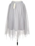 Esley 100% Polyester Silver Formal Skirt Size L - photo 2