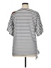 Suzanne Betro White Short Sleeve Top Size XL - photo 2