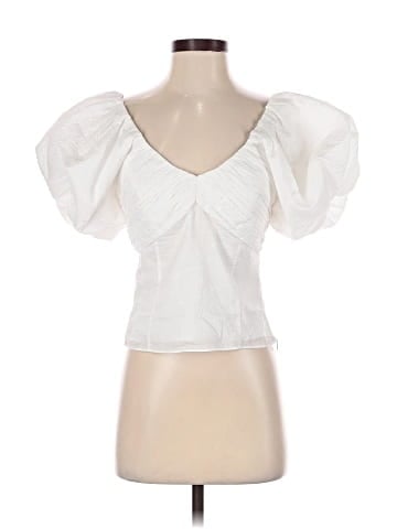 FRAME Short Sleeve Blouse (view 1)
