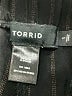 Torrid Stripes Black Casual Pants Size 1X Plus (1) - photo 4