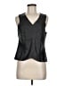Theory 100% Leather Black Vest Size 8 - photo 1