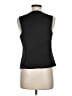 Theory 100% Leather Black Vest Size 8 - photo 2