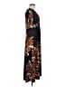 MSK Print Black Casual Dress Size M - photo 4