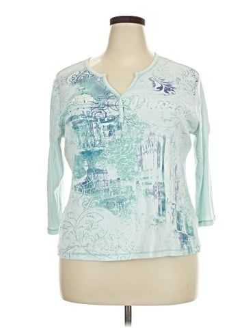 Nicole Miller New York 3/4 Sleeve Top (view 1)
