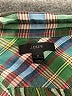 J.Crew Plaid Green Long Sleeve Button-Down Shirt Size 2 - photo 7