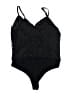 Torrid 100% Polyester Black Bodysuit Size 2X Plus (2) - photo 2