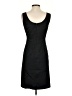 St. John Chevron-herringbone Black Cocktail Dress Size 2 - photo 2