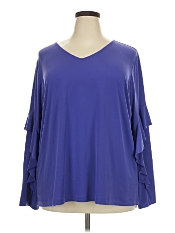 Susan Graver 3/4 Sleeve Top (view 1)