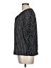 Max Studio Polka Dots Black 3/4 Sleeve Blouse Size L (estimated) - photo 5