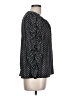 Max Studio Polka Dots Black 3/4 Sleeve Blouse Size L (estimated) - photo 4