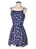 Xhilaration 100% Polyester Blue Romper Size XS - photo 1