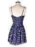 Xhilaration 100% Polyester Blue Romper Size XS - photo 2