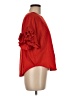 Haute Monde 100% Polyester Red Short Sleeve Top Size M - photo 4