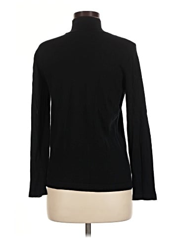 August Silk Turtleneck Sweater (view 2)