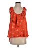 Maeve 100% Polyester Orange Sleeveless Blouse Size 0 - photo 1