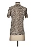 Equipment Animal Print Tan Short Sleeve Top Size XS - photo 2