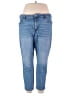 Old Navy Solid Blue Jeans Size 18 - photo 1