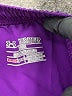 Under Armour 100% Polyester Stars Purple Athletic Shorts Size XS (youth) - photo 3