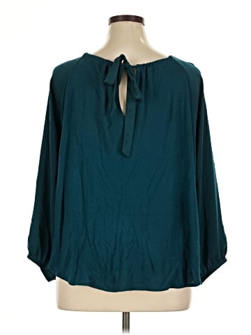 Ann Taylor LOFT Outlet Long Sleeve Blouse (view 2)