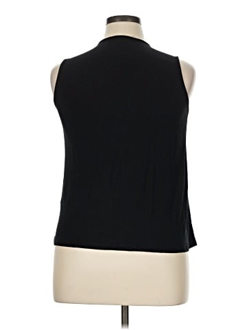 Espresso Sleeveless Blouse (view 2)