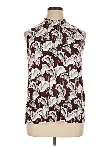 Ann Taylor Factory Sleeveless Blouse (view 1)