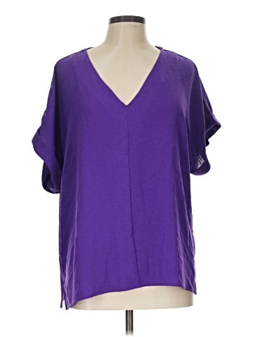 Timing Short Sleeve Blouse (view 1)