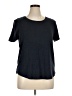 Marled Gray Short Sleeve Top Size XL - photo 1