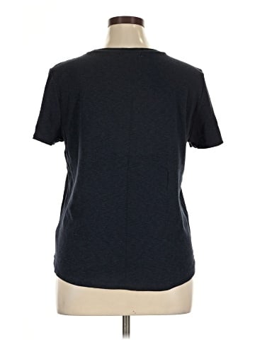 Marled Short Sleeve Top (view 2)