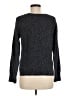 Gap 100% Cotton Metallic Gray Pullover Sweater Size M - photo 2