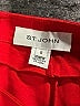 St. John Solid Red Active Pants Size 0 - photo 4