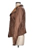 Trouve 100% Leather Brown Leather Jacket Size L - photo 5