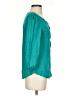 Marc by Marc Jacobs Teal 3/4 Sleeve Blouse Size S - photo 4